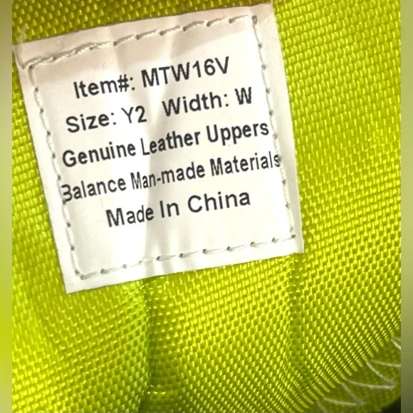 Mt. Emey Youth Gray & Yellow Wide Extra Depth Athletic Walking Shoes Sneakers - Picture 10 of 15